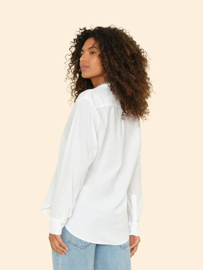 Women Shirts Xirena White Beau Shirt