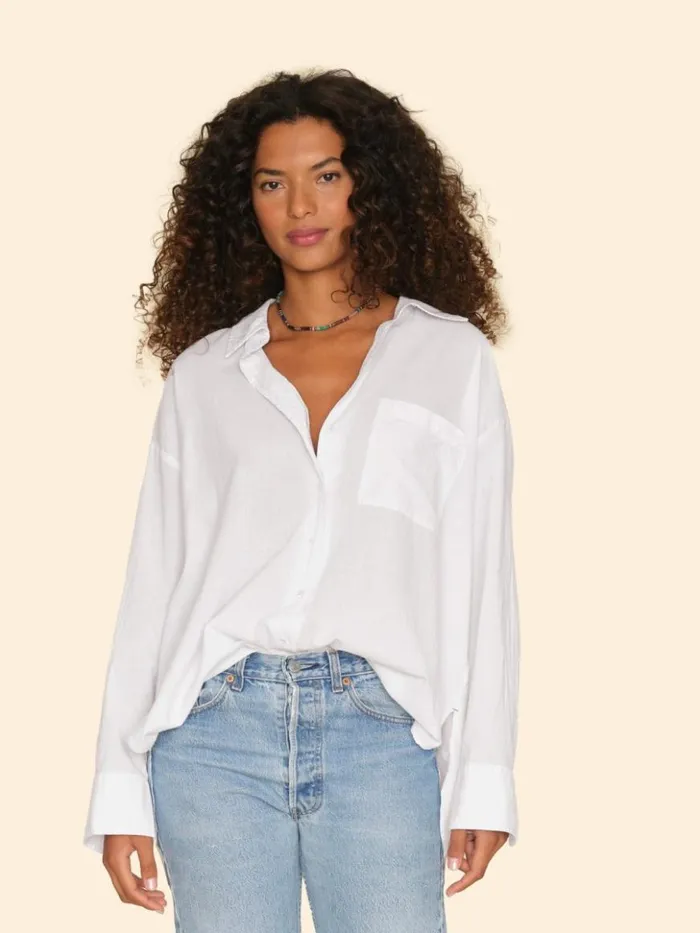Women Shirts Xirena White Sydney Shirt