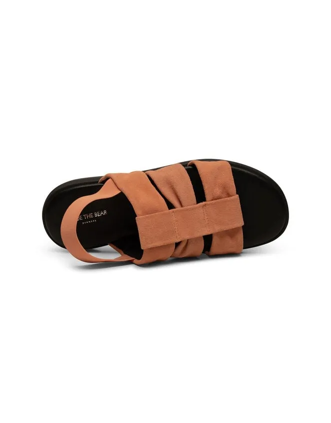 Women Shoe The Bear Suede Sandals Orange Monsoon Sandals