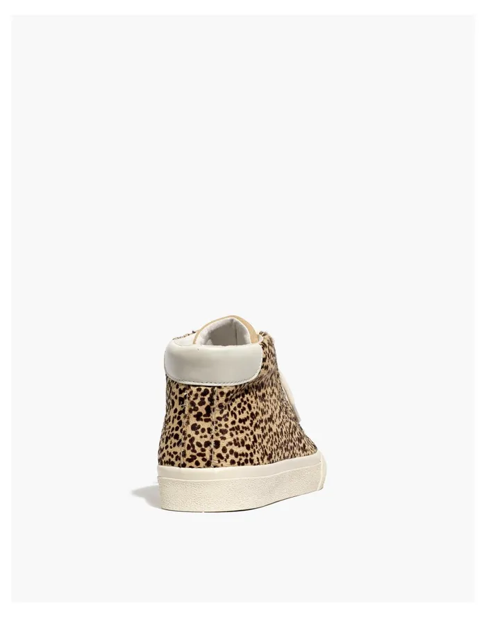 Women Sidewalk High Top Sneakers In Spotted Calf Hair French Vanilla Multi Madewell Sneakers Women Sidewalk High Top Sneakers In Spotted Calf Hair French Vanilla Multi Madewell Sneakers