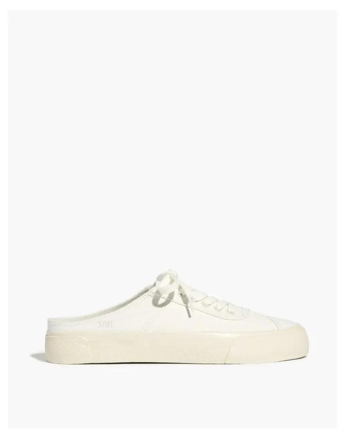 Women Sidewalk Sneaker Mules In Resourced Canvas Pale Parchment Madewell Sneakers Women Sidewalk Sneaker Mules In Resourced Canvas Pale Parchment Madewell Sneakers