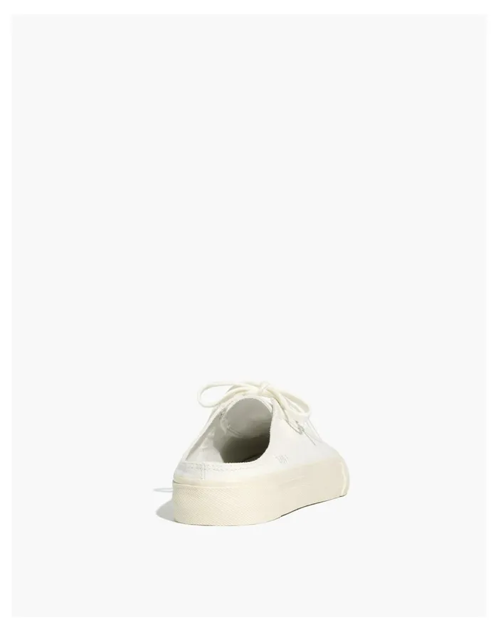 Women Sidewalk Sneaker Mules In Resourced Canvas Pale Parchment Madewell Sneakers Women Sidewalk Sneaker Mules In Resourced Canvas Pale Parchment Madewell Sneakers
