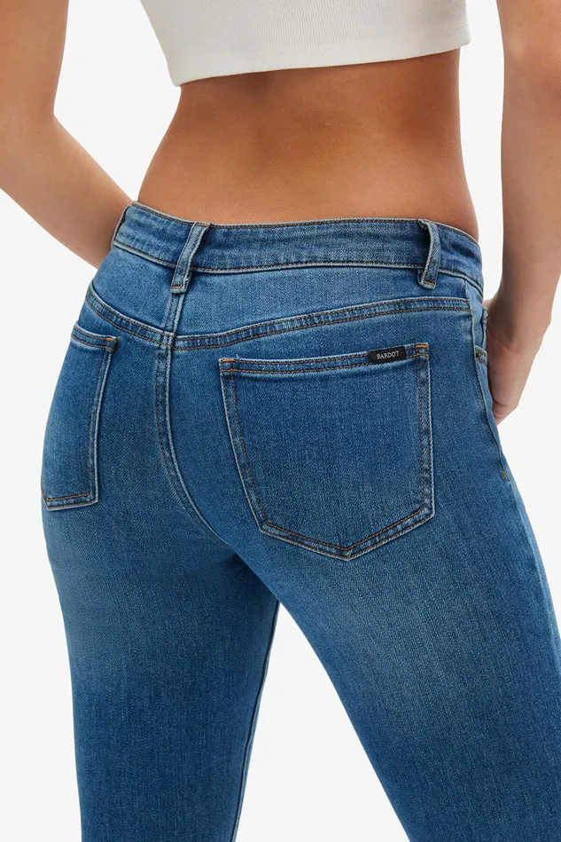 Women Skinny Jeans Bardot Knox Skinny Cropped Jeans In Vintage Vintage
