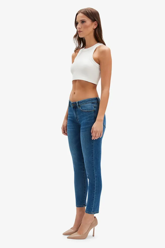 Women Skinny Jeans Bardot Knox Skinny Cropped Jeans In Vintage Vintage
