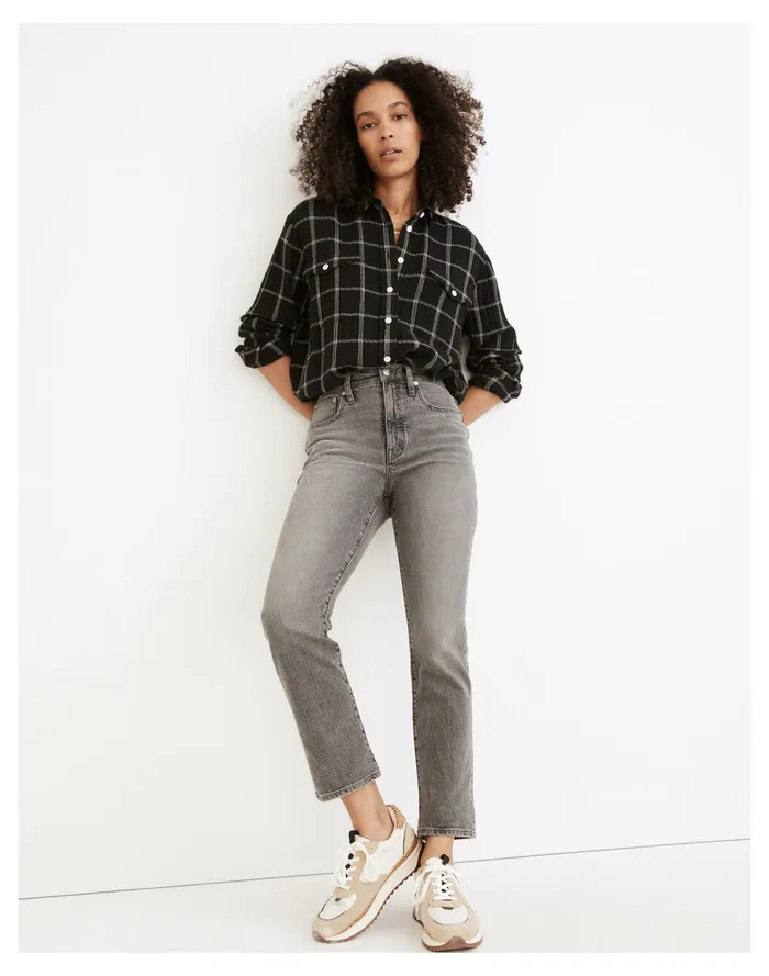 Women Slim Demi Boot Jeans In Brookford Wash Brookford Wash Madewell Jeans