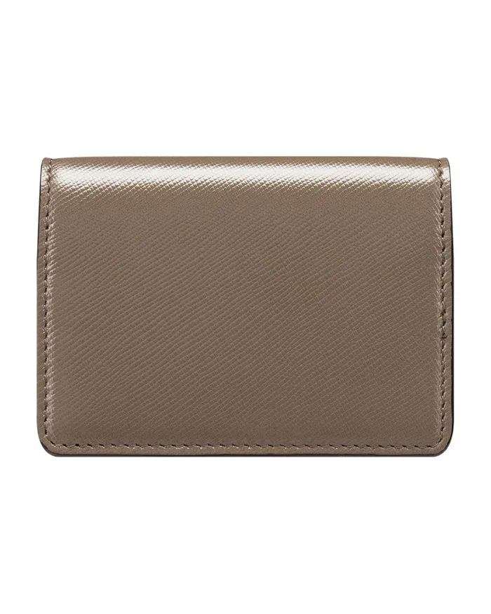 Women Small Leather Goods Oscar De La Renta Taupe Card Case Taupe Women Small Leather Goods Oscar De La Renta Taupe Card Case Taupe