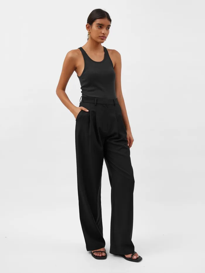 Women St Agni 8211 Organic Cotton Everyday Tank In Black The UNDONE Tops