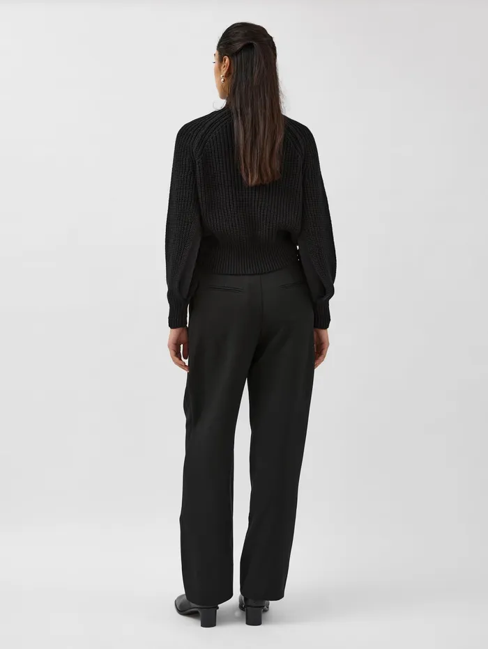 Women St Agni 8211 Split Sleeve Jumper In Black The UNDONE Tops