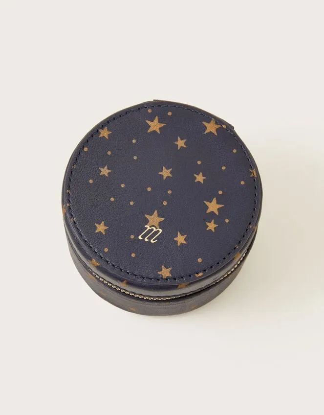 Women Star Print Large Leather Jewellery Box Monsoon Bags and Purses