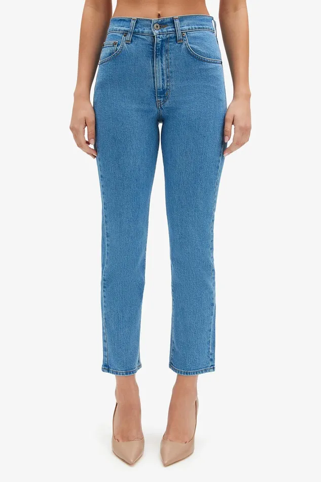 Women Straight Jeans Bardot Isabelle Straight Legs In Indigo Indigo