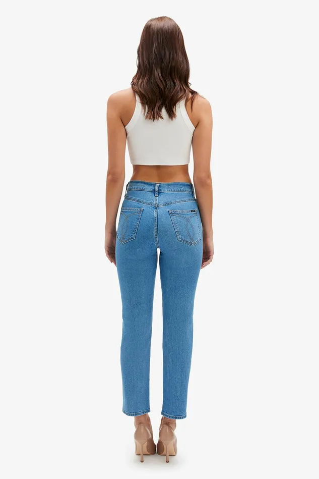 Women Straight Jeans Bardot Isabelle Straight Legs In Indigo Indigo