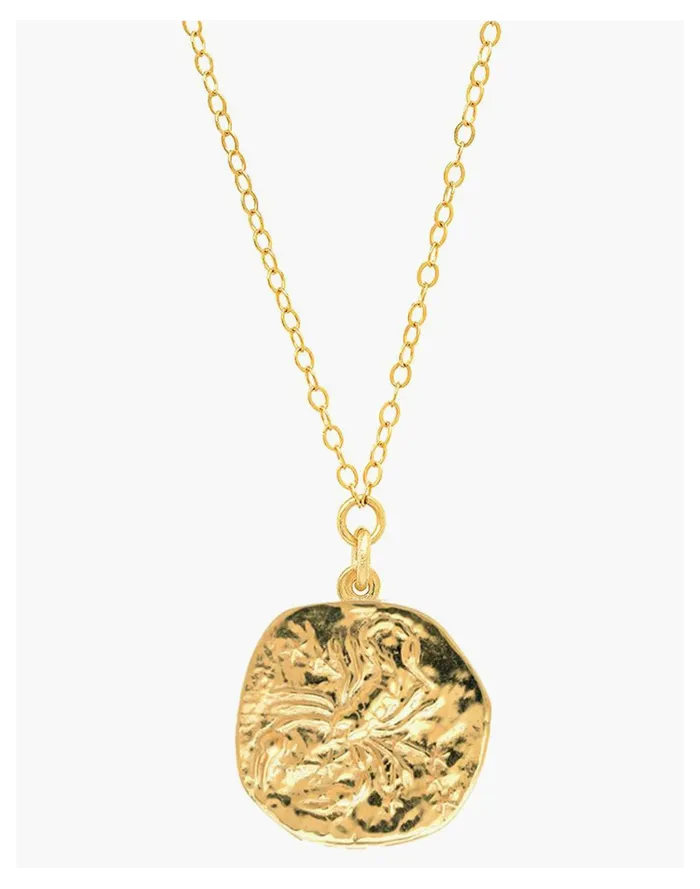 Women STUDIO GRUN Zodiac Pendant Necklace Scorpio Madewell Necklaces