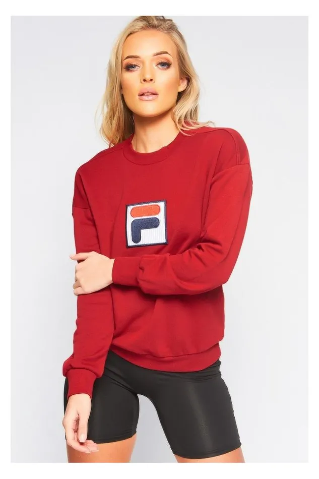 Women Sweat Erika 20 Crew Fila Brentiny Paris Sweaters and Sweatshirts Women Sweat Erika 20 Crew Fila Brentiny Paris Sweaters and Sweatshirts
