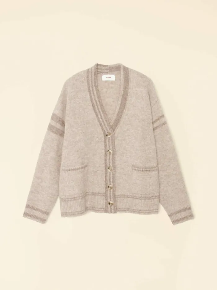 Women Sweaters and Jackets Xirena Cream Beige Carey Cardigan