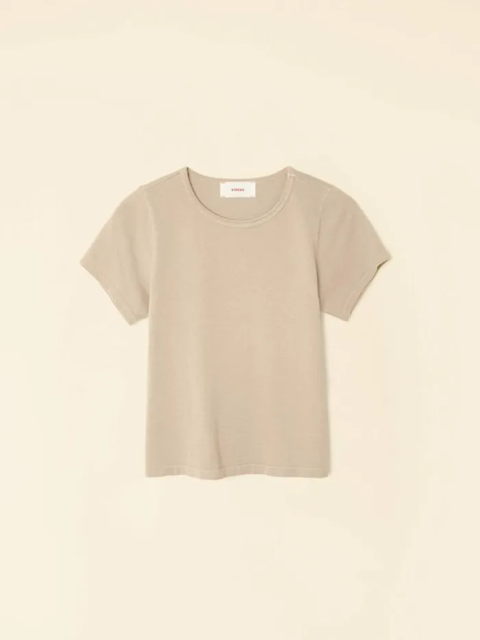 Women Sweats and Tees Xirena Twine Taupe Pixie Tee