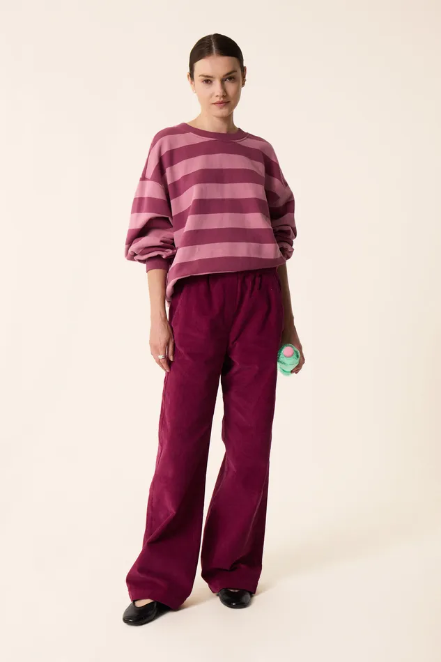 Women Sweatshirt Josephine BuyereCompote Sweat Coton Violet Des Petits Hauts TShirts and Sweatshirts Women Sweatshirt Josephine BuyereCompote Sweat Coton Violet Des Petits Hauts TShirts and Sweatshirts