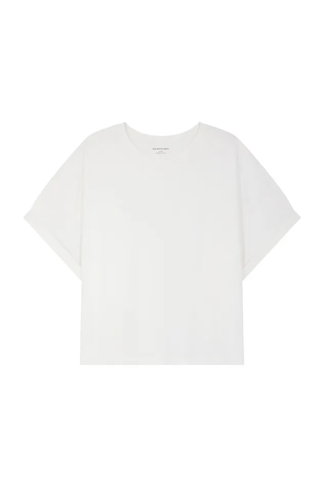 Women TShirt Haricia Ecru TShirt Coton cru Des Petits Hauts TShirts and Sweatshirts