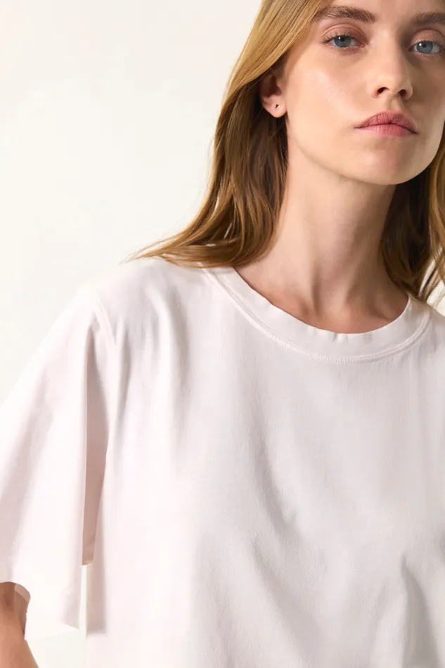 Women TShirt Jerry Arctique TShirt Coton Rose Clair Des Petits Hauts TShirts and Sweatshirts