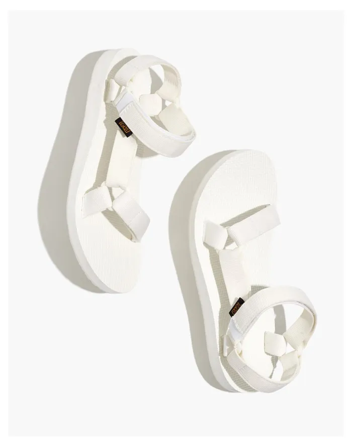 Women Teva Original Universal Sandal In White Bright White Madewell Sandals