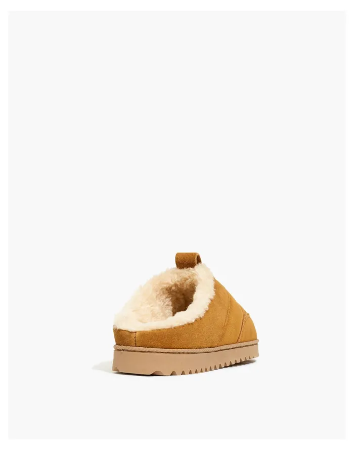 Women The Allweek Slipper In Suede Toffee Madewell Slippers Women The Allweek Slipper In Suede Toffee Madewell Slippers