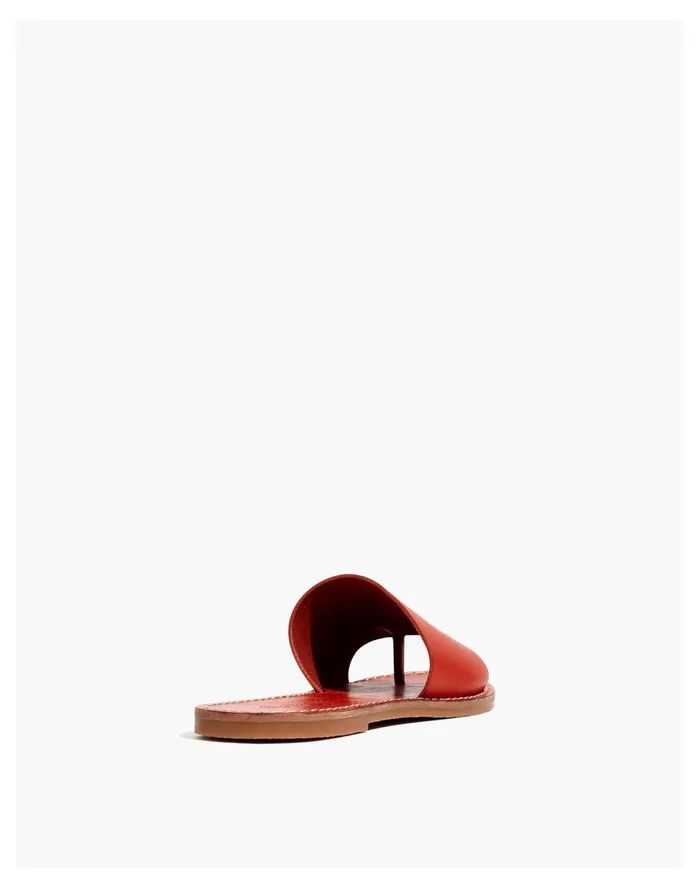 Women The Boardwalk Post Slide Sandal Dark Cinnabar Madewell Sandals Women The Boardwalk Post Slide Sandal Dark Cinnabar Madewell Sandals
