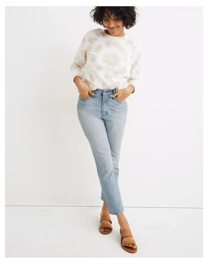 Women The Curvy Perfect Vintage Jean In Fitzgerald Wash Fitzgerald Wash Madewell Jeans