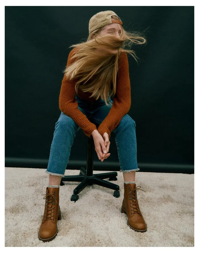 Women The Julien Lace Up Lugsole Boot In Leather Bison Madewell Boots Women The Julien Lace Up Lugsole Boot In Leather Bison Madewell Boots