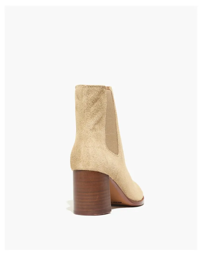 Women The Laura Chelsea Boot In Suede Walnut Shell Madewell Boots Women The Laura Chelsea Boot In Suede Walnut Shell Madewell Boots