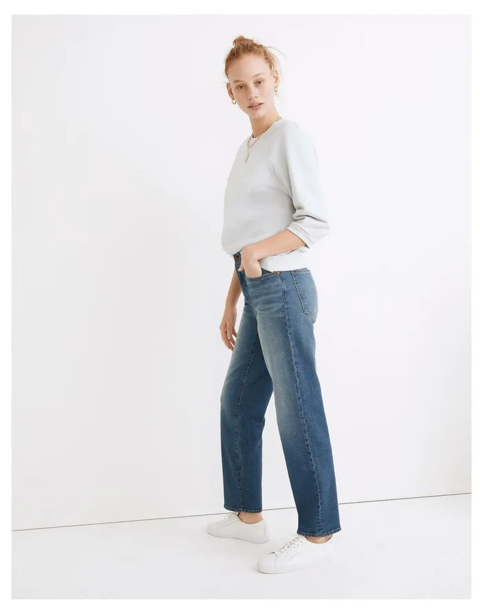 Women The Mid Rise Perfect Vintage Straight Jean In Marchman Wash Marchman Wash Madewell Jeans Women The Mid Rise Perfect Vintage Straight Jean In Marchman Wash Marchman Wash Madewell Jeans