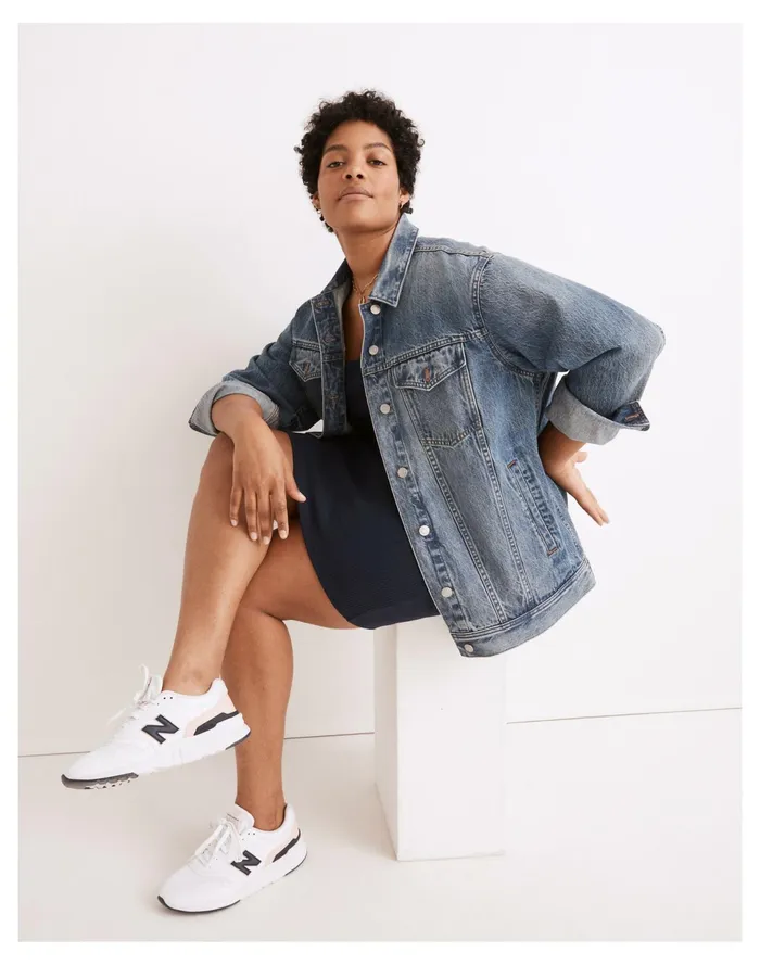 Women The Oversized Trucker Jean Jacket In Bankfield Wash Bankfield Wash Madewell Jackets Women The Oversized Trucker Jean Jacket In Bankfield Wash Bankfield Wash Madewell Jackets