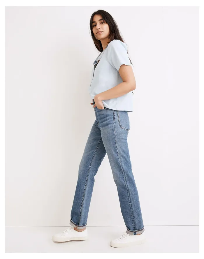 Women The Perfect Vintage Straight Jean Bernick Wash Madewell Jeans Women The Perfect Vintage Straight Jean Bernick Wash Madewell Jeans