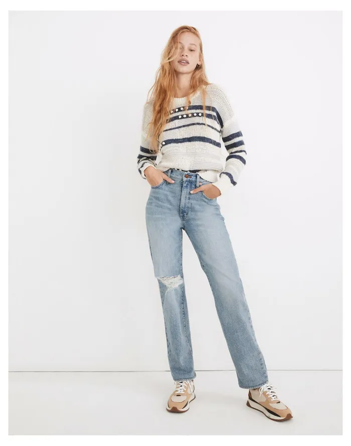 Women The Perfect Vintage Straight Jean In Reinhart Wash Reinhart Wash Madewell Jeans