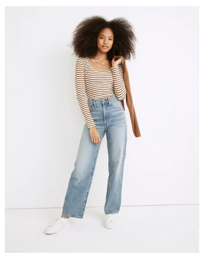 Women The Perfect Vintage Wide Leg Full Length Jean In Elmont Wash Elmont Wash Madewell Jeans Women The Perfect Vintage Wide Leg Full Length Jean In Elmont Wash Elmont Wash Madewell Jeans
