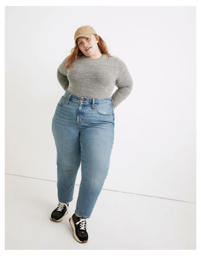Women The Plus Curvy Perfect Vintage Jean In Banner Wash Banner Wash Madewell Jeans