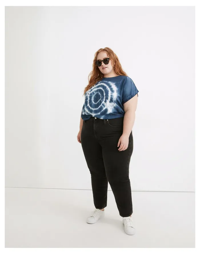 Women The Plus Curvy Perfect Vintage Jean In Lunar Wash Lunar Wash Madewell Jeans