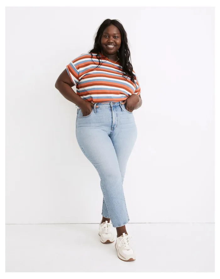 Women The Plus Perfect Vintage Jean In Fiore Wash Fiore Wash Madewell Jeans