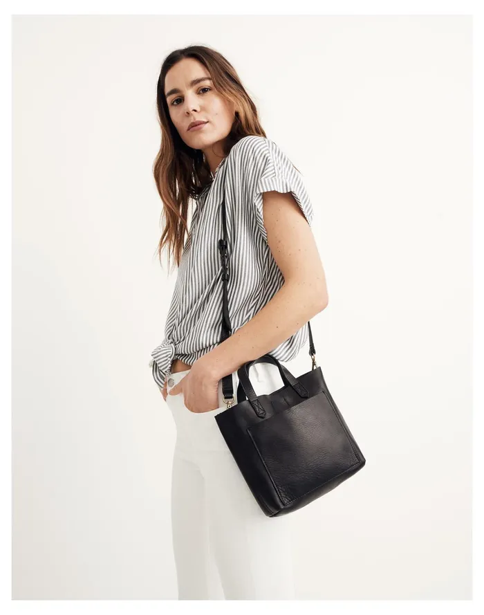 Women The Small Transport Crossbody True Black Madewell Bag Straps Women The Small Transport Crossbody True Black Madewell Bag Straps