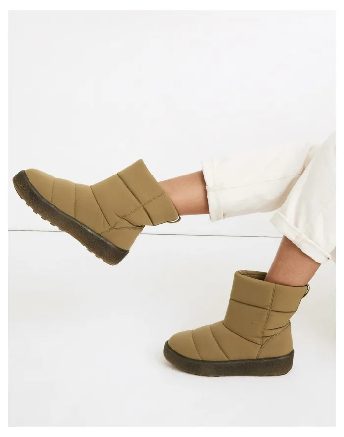 Women The Toasty Puffer Boot Olive Surplus Madewell Boots Women The Toasty Puffer Boot Olive Surplus Madewell Boots