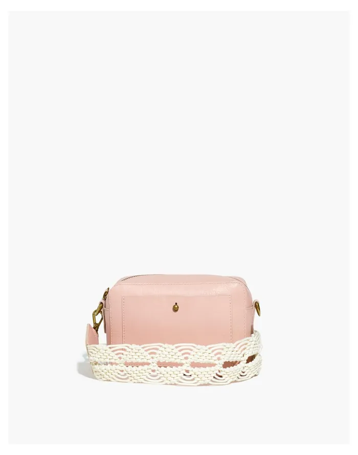 Women The Transport Camera Bag Dusty Blush Madewell Crossbody Bags