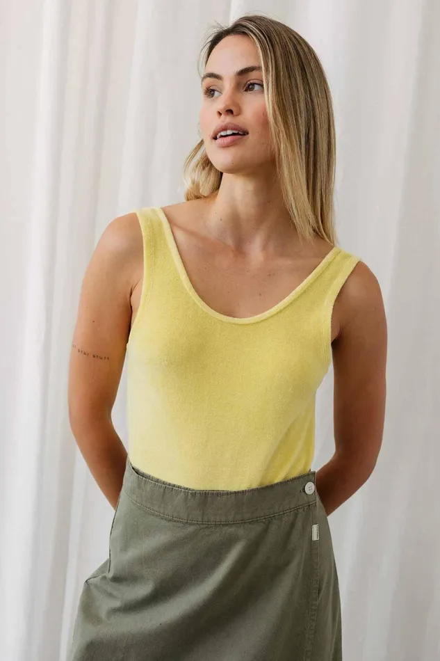 Women Tops Women 8211 Ekon 8211 Yellow TWOTHIRDS Tops