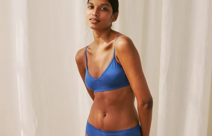Women Tops Women 8211 Yunaska 8211 True Blue TWOTHIRDS Underwear