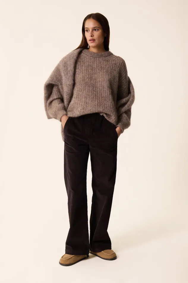 Women Trousers Sianou Ours Pantalon Coton Velours Marron Des Petits Hauts Trousers and Jumpsuits Women Trousers Sianou Ours Pantalon Coton Velours Marron Des Petits Hauts Trousers and Jumpsuits