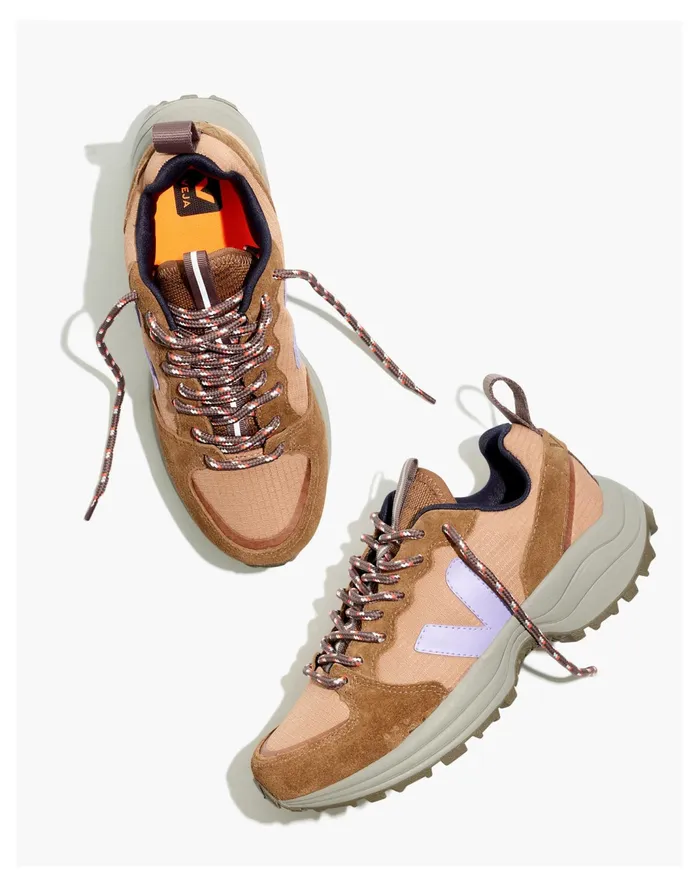 Women Veja Suede Venturi Sneakers In Petale Desert Lavande Madewell Sneakers