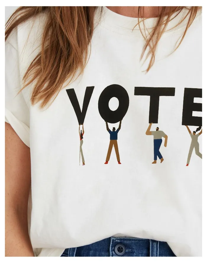 Women Vote Graphic Easy Crop Tee Lighthouse Madewell Tees Women Vote Graphic Easy Crop Tee Lighthouse Madewell Tees