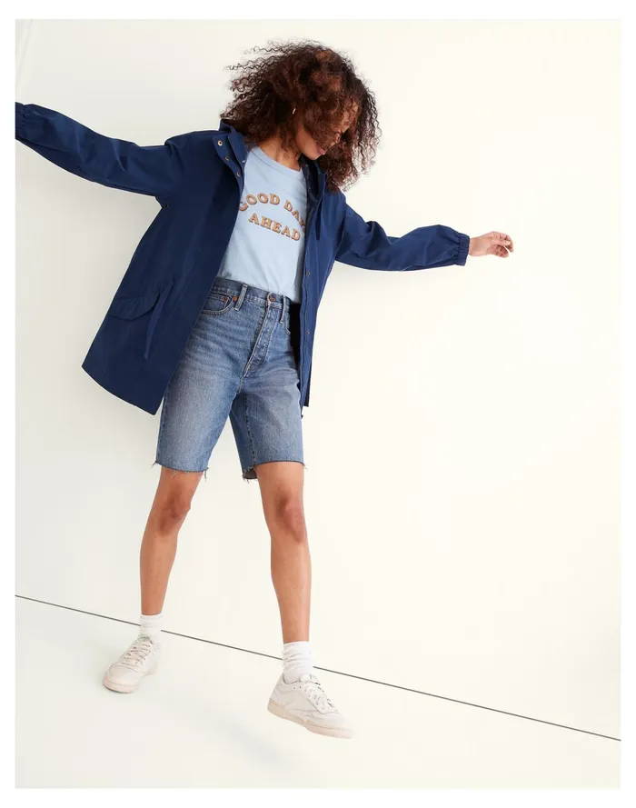 Women Waterproof Raincloud Raincoat Classic Indigo Madewell Jackets