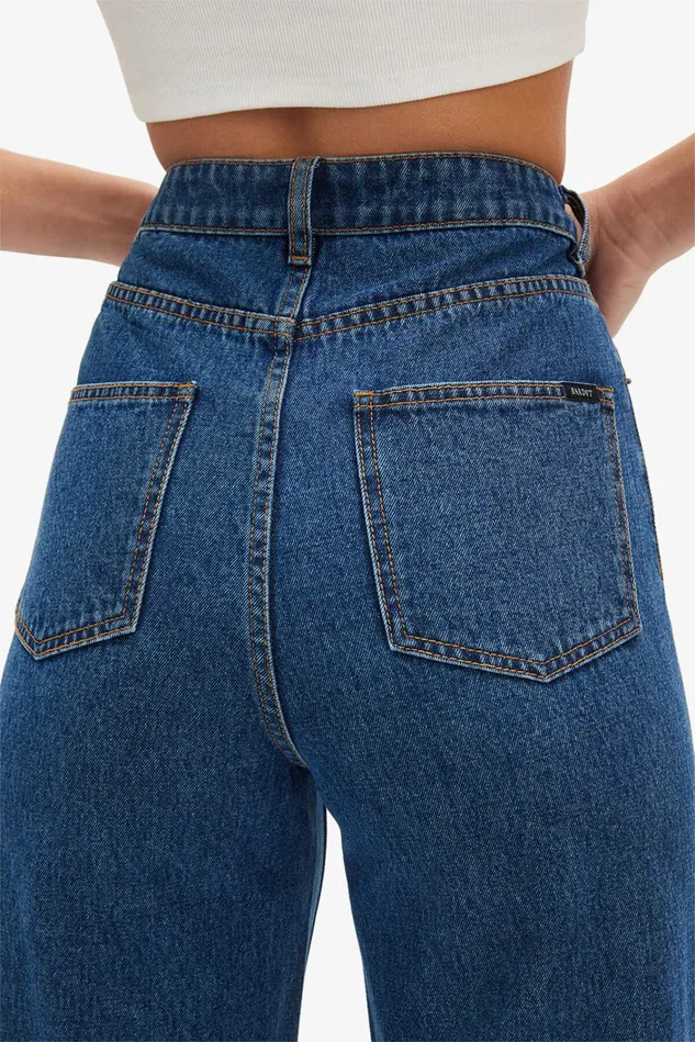 Women Wide Jeans Bardot Cindy Wide Full Leg Jean In Indigo Indigo Women Wide Jeans Bardot Cindy Wide Full Leg Jean In Indigo Indigo