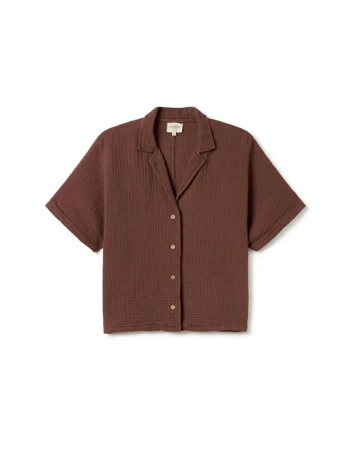 Women Zuqar 8211 Brown TWOTHIRDS Shirts