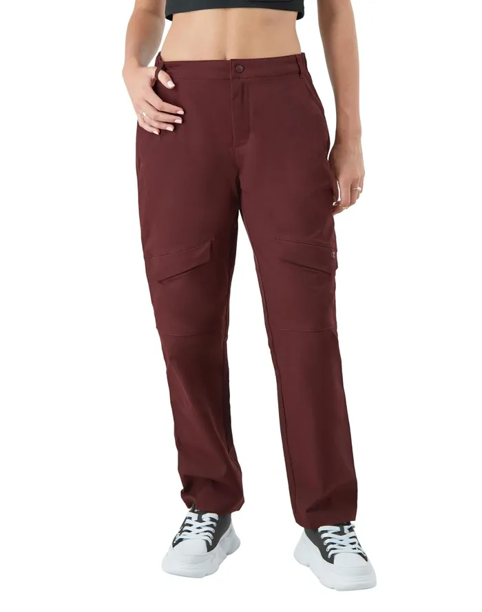 Woven Utility Pants 29034 Team Burgundy Women Champion Pants